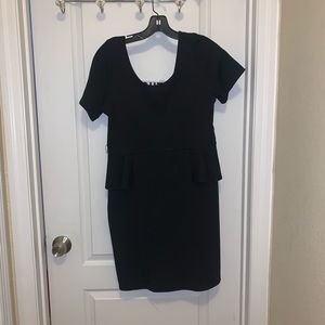 Women black dress